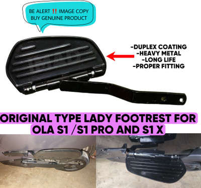 imad LADY FOOTREST FOR OLA S1X/S1 PRO BLACK Foot Rest(Black)