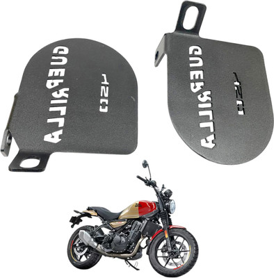 OZANGO Bike HEAVY METAL Ladies Rrear Ladies Foot Rest For RE Guerrilla 450 Foot Rest(Black)