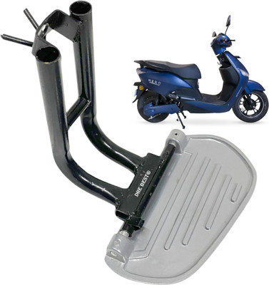 Dhe Best Scooter Heavy Metal Lady Step Rear Foot Rest For Hero Electric Optima Foot Rest(Black)
