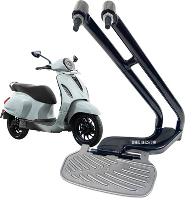 Dhe Best Scooter HEAVY METAL Ladies Rrear Ladies FootRest For Chetak 2901 Foot Rest(Black)