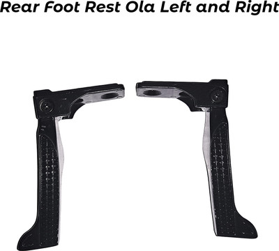 VKHAS Rear Foot rest set For OLA S1 / S1 PRO S1 X S1X + S1 AIR right and left Foot Rest(Black)