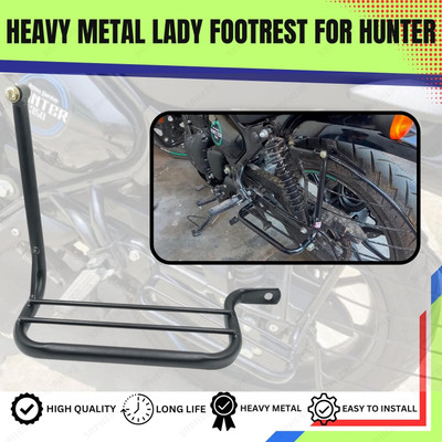 SRPHERE HT3 FOOTREST FOR ROYAL ENFIELD HUNTER 350 Foot Rest(Black)