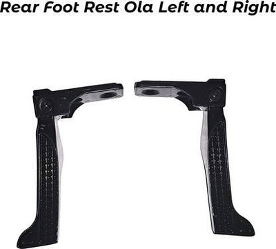 TRYFLY Rear Foot rest set For OLA S1 / S1 PRO S1 X S1X + S1 AIR right and left Foot Rest(Black)