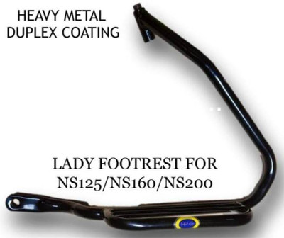 ZRIDE LADY STEP FOOTREST FOR NS125/160/200 Foot Rest(Black)