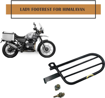 Huims Heavy Quality LADY FOOTREST FOR HIMALAYAN Foot Rest(Black)