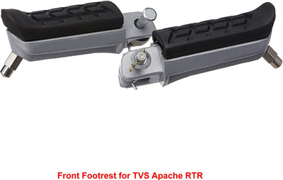 anmol enterprises RTR FRONT FOOT REST BOTH LEFT AND RIGHT Foot Rest(Black)