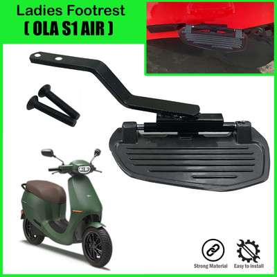 Qiisx Model TYPE G4 -Ladies Footrest Black ( OLA S1 AIR ) Foot Rest(Black)