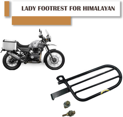 Huims Premium Quality LADY FOOTREST FOR HIMALAYAN Foot Rest(Black)