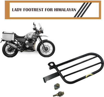 SHOWRIDE Heavy material LADY FOOTREST FOR HIMALAYAN Foot Rest(Black)