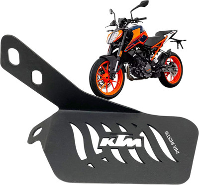 Dhe Best Bike Stylish Heavy Duty Metal Rear Footrest / Foot Rest For KTM 200 Duke Foot Rest(Black)