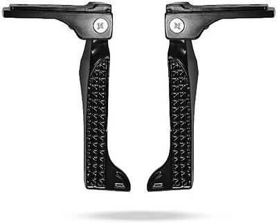 kapoor trading PJ_OLA LEFT RIGHT FOOTREST_006 Foot Rest(Black)