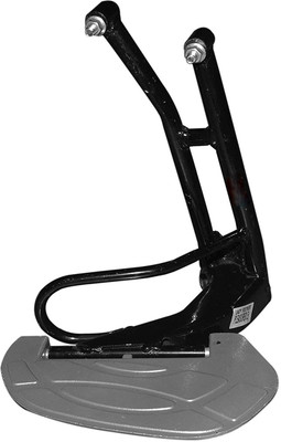 anmol enterprises Ladies Footrest Stand Compatible for Hero Pleasure Plus Foot Rest(Black)
