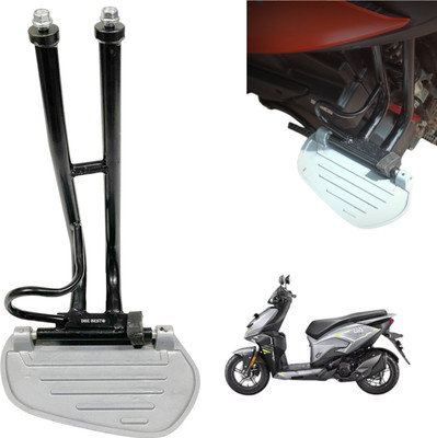 Dhe Best Bike Heavy Metal Lady Step Rear Foot Rest For Hero Xoom 110 foot rest Foot Rest(Silver)