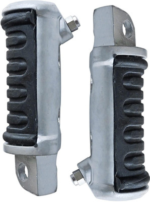 A Y Techno Footrest Assembly for Bajaj Avenger Front Foot Rest(Black, Silver)