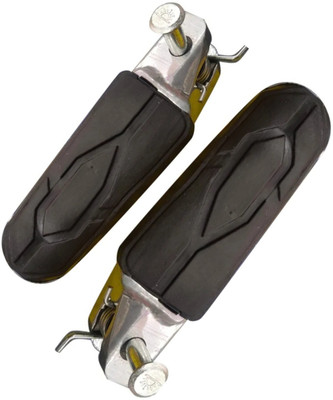 TRP Traders FRONT FOOTREST ASSEMBLY COMPATIBLE FOR PULSER 200NS BOTH LEFT AND RIGHT Foot Rest(Black, Silver)
