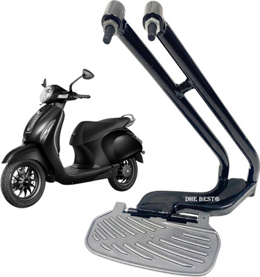 Dhe Best Scooter New Design Ladies Footrest / Foot Rest For Chetak 3202 Foot Rest(Black)