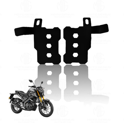 Moto Genius Adjustable Foot Rest for MT 15 | Durable Motorcycle Foot Pegs - Easy Install Foot Rest(Black)