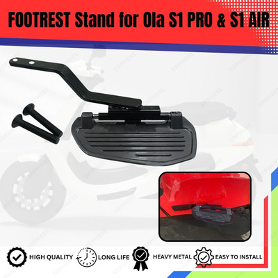 anmol enterprises OL3 Ladies Footrest Assly. Compatible for OLA S1 / S1 Pro Electric Scooter Foot Rest(Black)