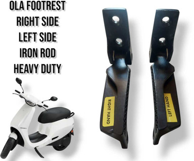 Siddhi Vinayak Trading Siddhi Vinayak Ola S1, S1 pro, S1 air, X+, Left And Right Side Footpad (Pair) Foot Rest(Black)