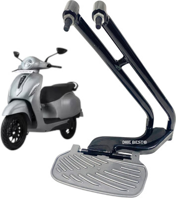 Dhe Best Scooter New Design Ladies Footrest / Foot Rest For Chetak 3503 Foot Rest(Black)