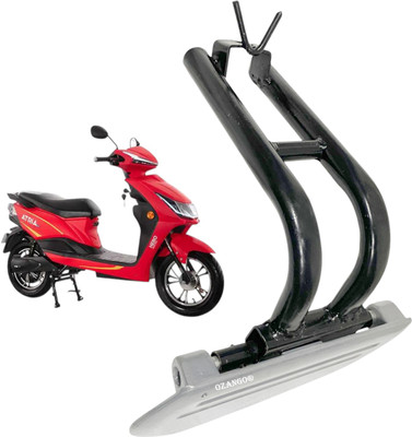OZANGO Scooter Side Rear Pillion Ladies Footrest For Hero Electric Atria Foot Rest(Black)