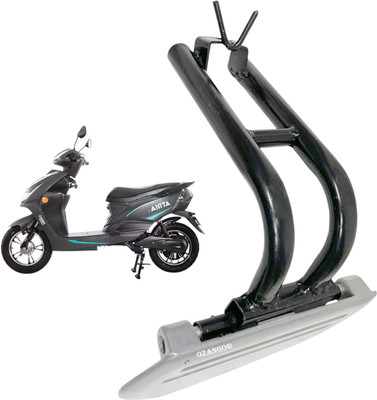 OZANGO Scooty Heavy Duty Metal adjustable footrest For Hero Electric Atria Foot Rest(Black)