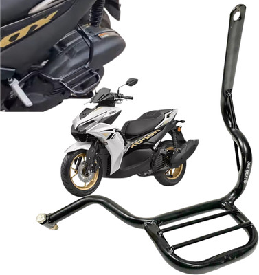 Dhe Best Good Metal Rear Ladies Adjustable Rear Foot Rest For YAMAHA Aerox 155 Foot Rest(Black)