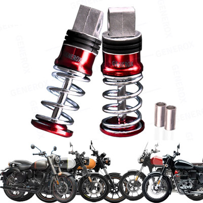 Generox Imported Foot Rest RED for RYL ENLD All Bike Foot Rest(Red)