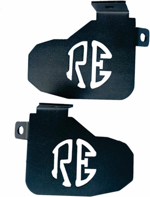 Bike auto accessories FOOTREST for Royal Enfield Himalayan 450 Pack of 2 pic (Black) Foot Rest(Black)