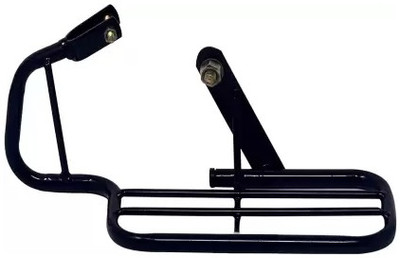 Znee Smart Lady Step Rear Footrest Compatible for Bike Yamaha FZ Foot Rest(Black)