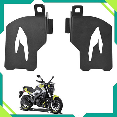 DAZZRIDE Best Quality Rear Side Heavy Metal Foot Rest for Bajaj Dominar 250,400 Foot Rest(Black)