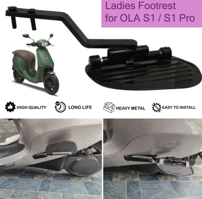 Autoladders Smart Ladies Footrest Black OLA S1 / S1 Pro Electric Scooter Foot Rest(Black)