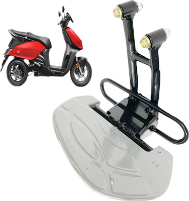 Dhe Best Metal Scooter Heavy Lady Step Rear Foot Rest hero vida v1 pro foot rest Foot Rest(Silver, Black)