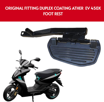 ZRIDE Footrest Compatible For Ather Scooter 450x & 450 Plus 3rd Generation Foot Rest(Black)