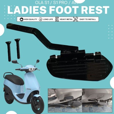 SRPHERE Ladies Footrest Assly. Compatible for ( OLA S1 X ) -Electric Scooter Foot Rest(Black)