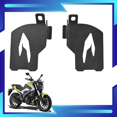 DAZZRIDE High Quality Footrest Pillion Left, Right Lady Mount Dominar 250/400 Bike Wide Foot Rest(Black)