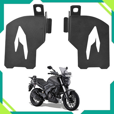 DAZZRIDE Heavy Quality Metal Double Coating Rear Side Passenger Bajaj Dominar 250,400 Foot Rest(Black)