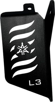 L3 MODZ YAMAHA R15 V4 / R15M / R15 V3S / MT15 V2 Ladies Footrest Left Sid Foot Rest(Black)
