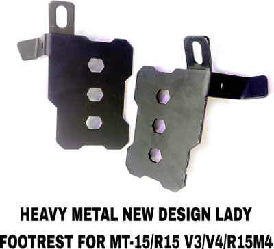 Aklin Boky NEW DESING HEAVY METAL LADY FOOTREST FOR M15/V3/V4/M4 Foot Rest(Black)