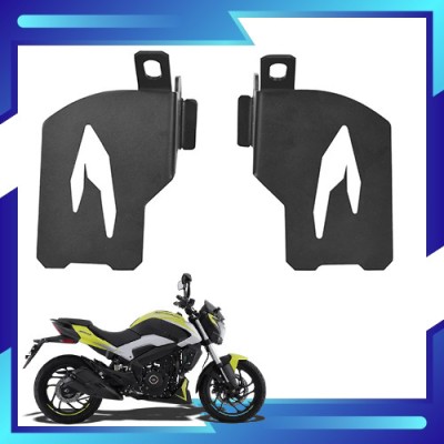 DAZZRIDE Footrest Pillion Left, Right Lady Mount Dominar 250/400 Bike Wide Foot Rest(Black)