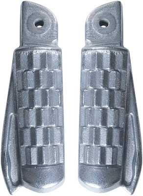 Vtrust Footrest Assembly Compatible For Hero Maestro (rear) - Left Hand - Right Hand Foot Rest(Silver)