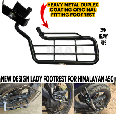 imad LADY FOOTREST FOR HIMALAYAN450 Foot Rest(Black)