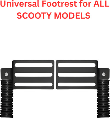 Amyra Enterprises AE-F-Universal Adjustable Footrest For Scooty Foot Rest(Black)