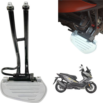 Dhe Best Bike Premium Rear Ladies foot stand / Footrest For Hero Xoom 160 Foot Rest(Silver)