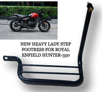 IMAD TRADING HEAVY METAL LADY FOOTREST FOR ROYAL ENFIELD HUNTER 350 WITH DUPLEX COATING Foot Rest(Black)