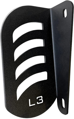 Huims Premium Look Footrest for Suitable For Left Side Foot Rest(Black)