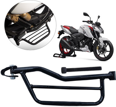ZRIDE Ladies Footrest Compatible for TVS Apache RTR 160 & RTR 180 Foot Rest(Black)