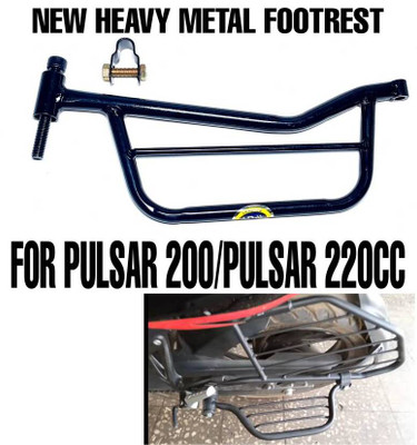 ZRIDE NEW HEAVY METAL FOOTREST FOR PULSAR 200/220CC Foot Rest(Black)