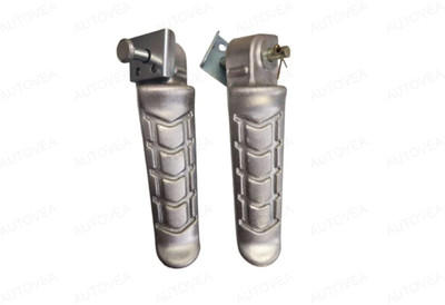 anmol enterprises RTR REAR FOOT REST BOTH LEFT AND RIGHT Foot Rest(Silver)