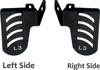 L3 MODZ Pulsar N250 / F250 / N160 / P150 Ladies Footrest (Both Side) Foot Rest(Black)